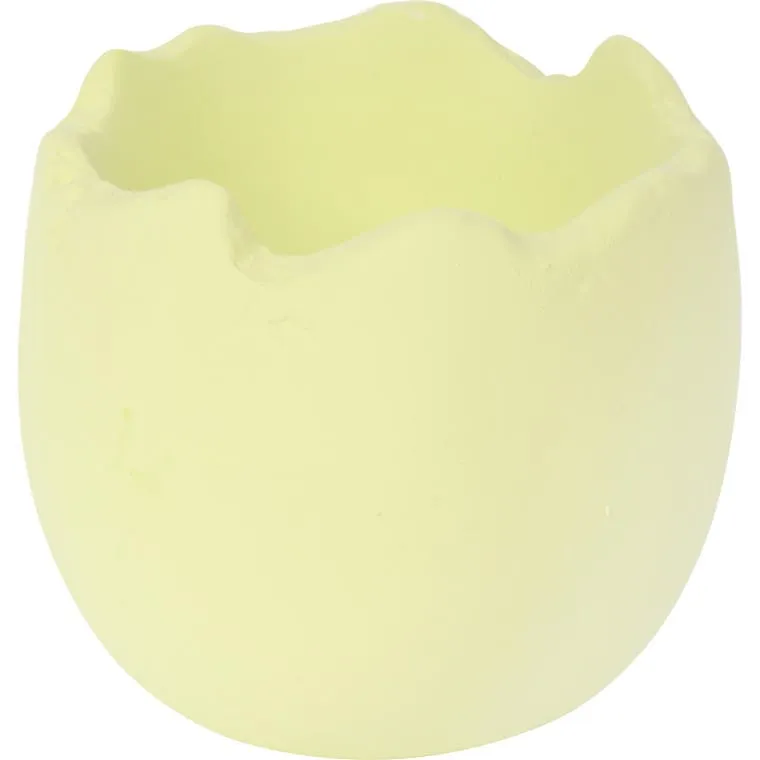Skorupka Ceramiczna Pojemnik Na Rzeżuchę 8 cm - Zielona