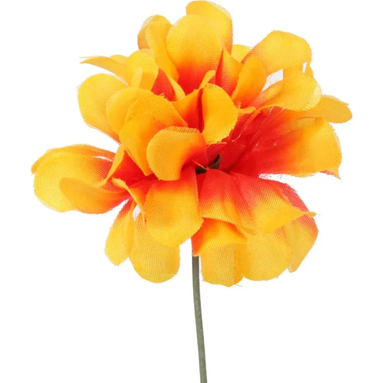 Chryzantema Pojedynka Bez Listka 35 cm - Pomarańczowa