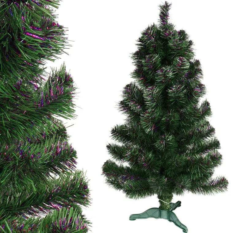 Choinka Fluorescencyjna JAGODA 90 cm W Kolorze Różowym
