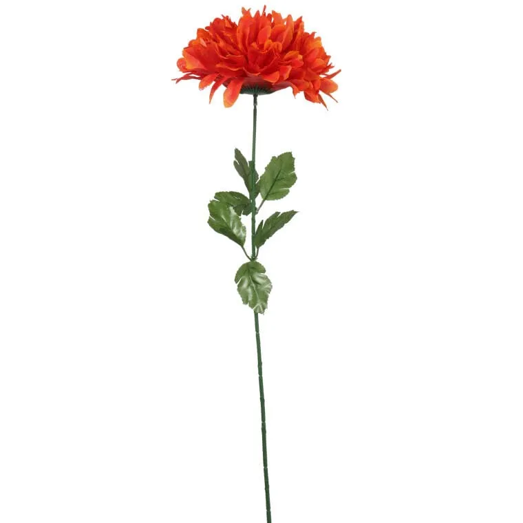 Chryzantema Pojedynczy Kwiat Fi 20 cm - Pomarańczowy
