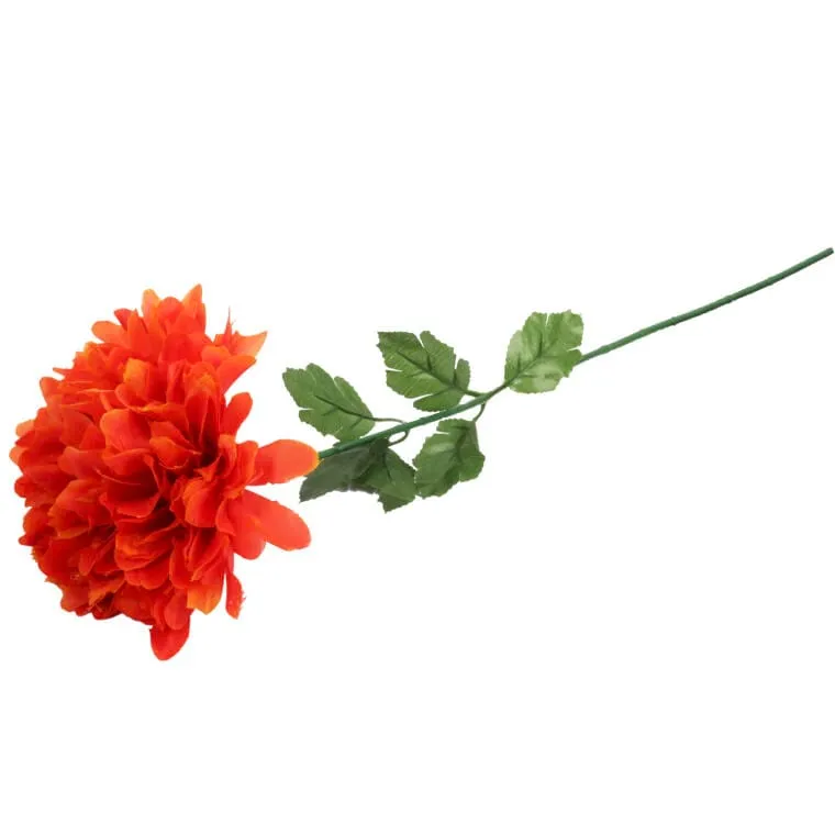 Chryzantema Pojedynczy Kwiat Fi 20 cm - Pomarańczowy
