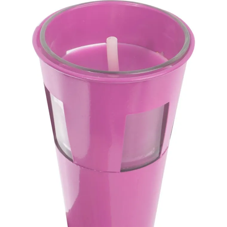 Pochodnia Przeciw Owadom Citronella W Kolorze Różowym