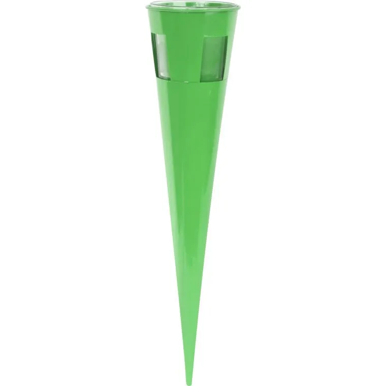 Pochodnia Zapachowa Z Citronellą - Metalowa, Zielona, 36cm, Do Użytku Na Zewnątrz