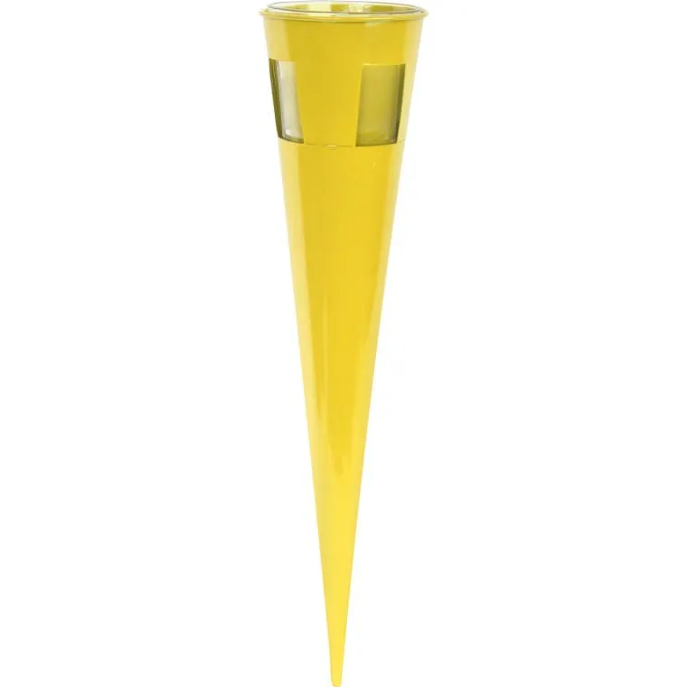 Pochodnia Zapachowa Antyowadza Citronella - Żółta, Metalowa