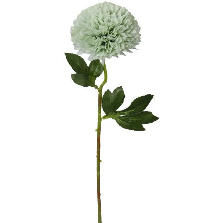 Sztuczny Kwiat - Zielony Czosnek Pojedynka O Długości 52 cm