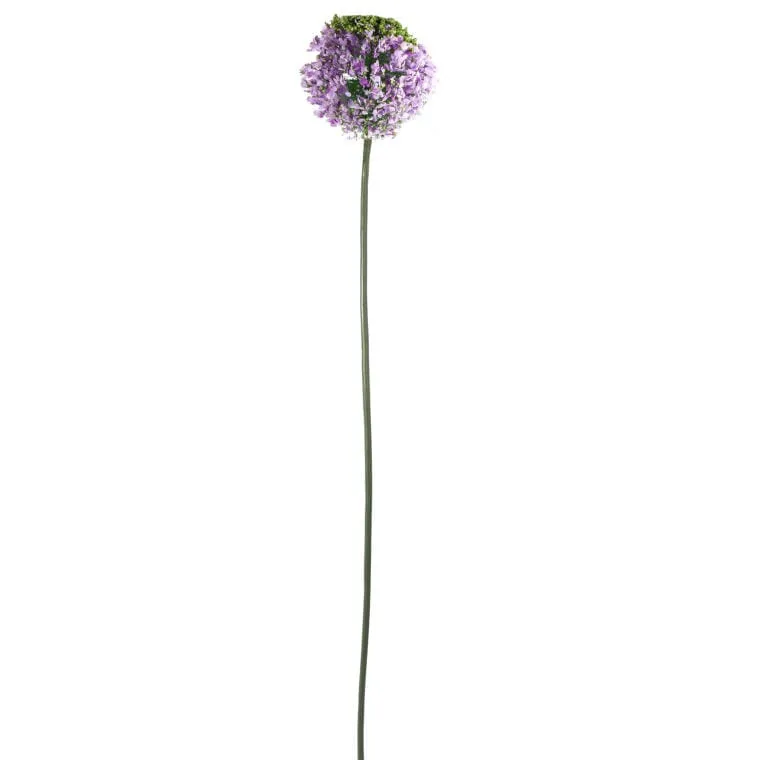 Sztuczny Kwiat Czosnek Koloru Fioletowego O Wysokości 80 cm