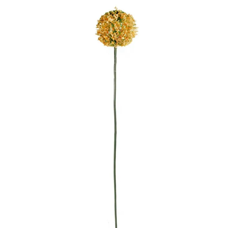 Czosnek - Sztuczny Kwiat W Kolorze Pomarańczowym O Wysokości 80 cm