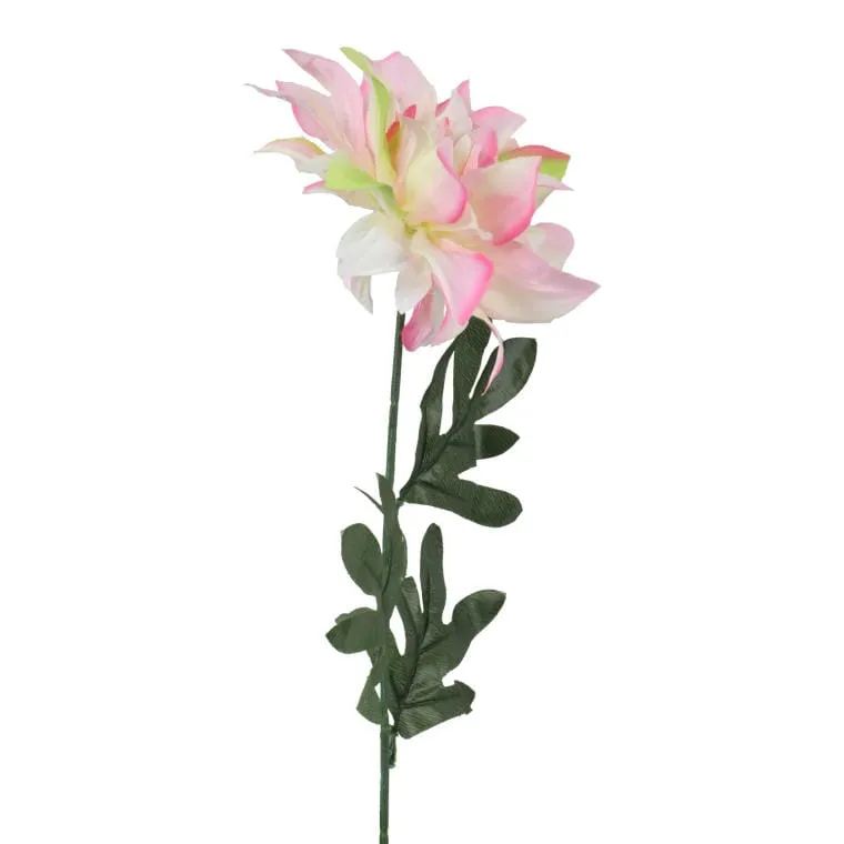 Sztuczna Dalia 70cm - Różowa