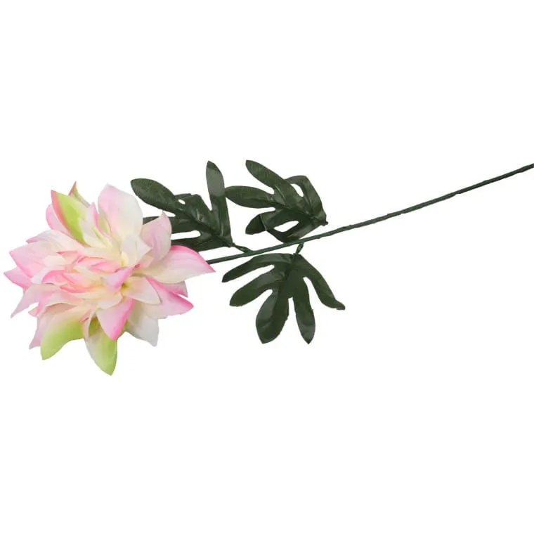 Sztuczna Dalia 70cm - Różowa