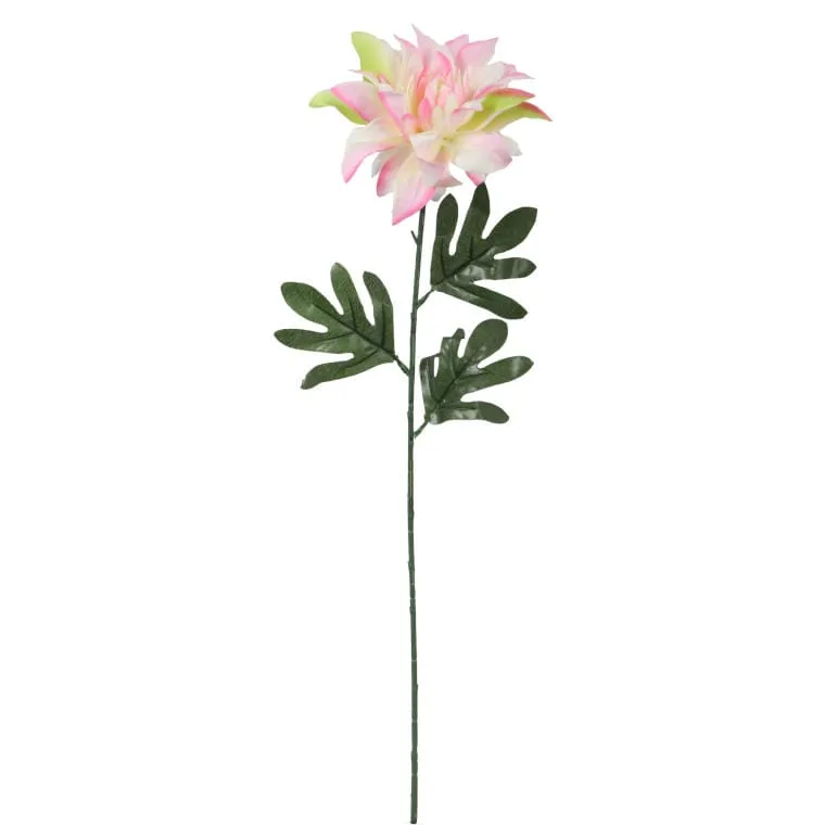 Sztuczna Dalia 70cm - Różowa