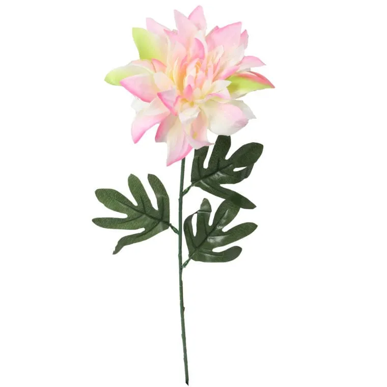 Sztuczna Dalia 70cm - Różowa