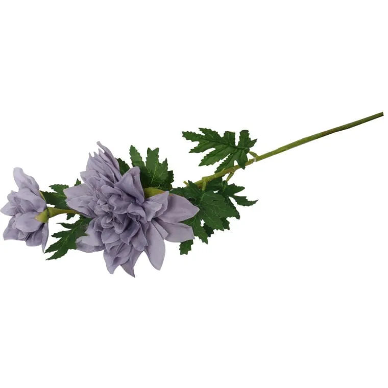 Sztuczna Gałązka Z Dwoma Niebieskimi Daliami O Wysokości 66 cm
