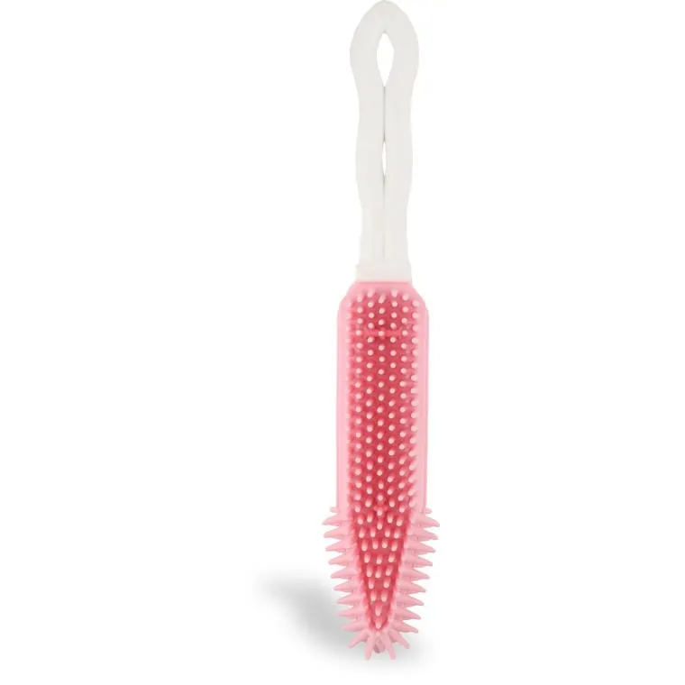 Szczotka Do Czesania I Masażu Dla Zwierząt, Długość 27 cm - Różowa