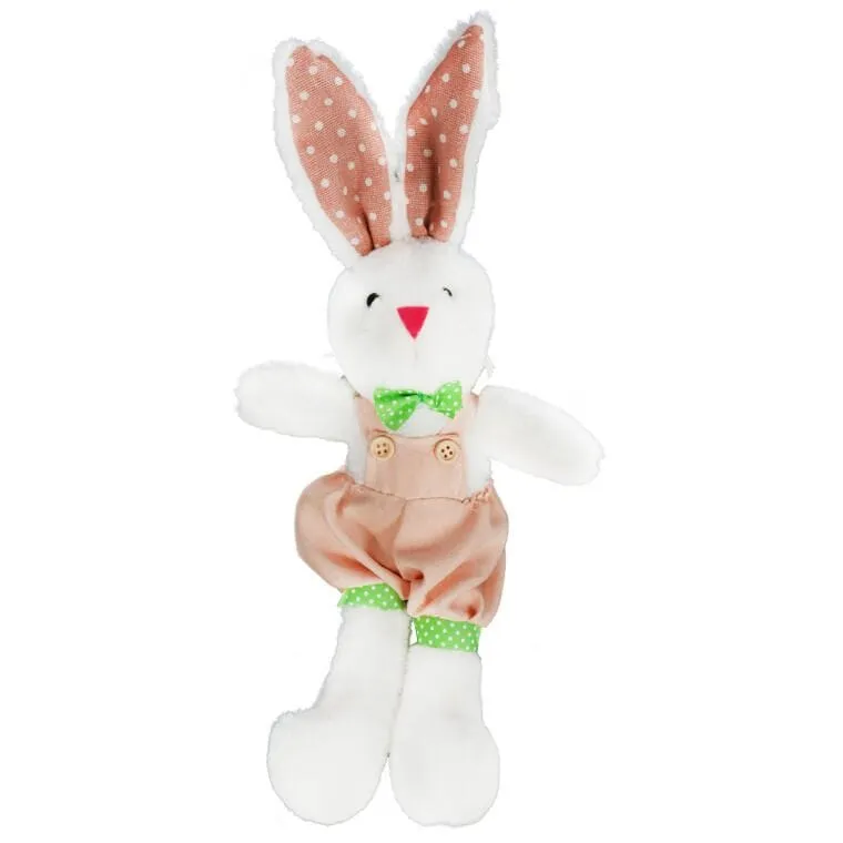Zając Pluszowy Figurka Siedząca 26 cm