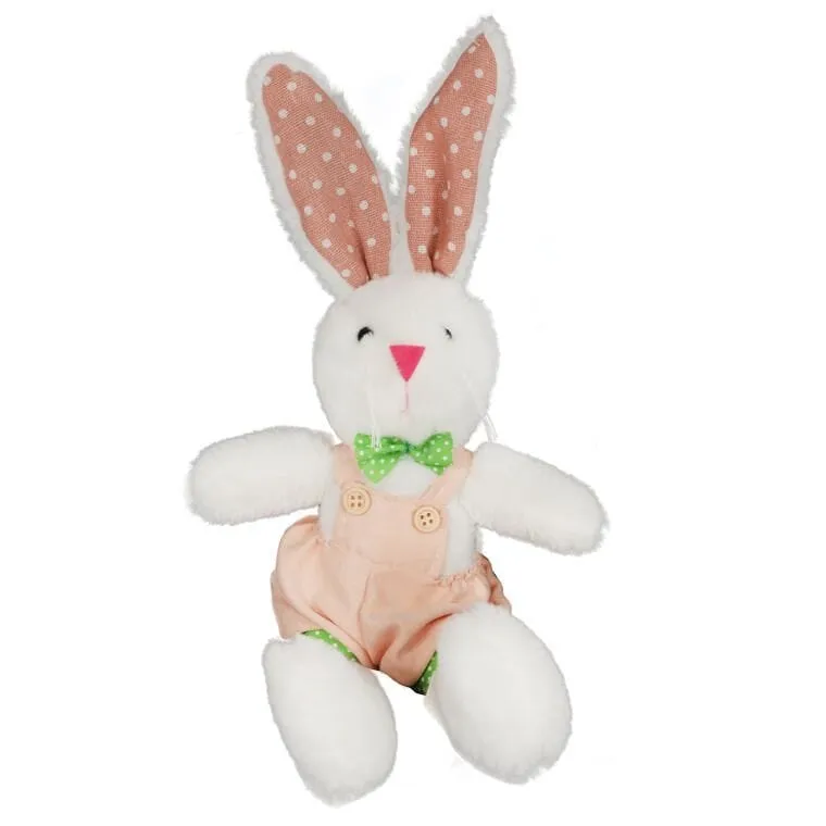 Zając Pluszowy Figurka Siedząca 26 cm