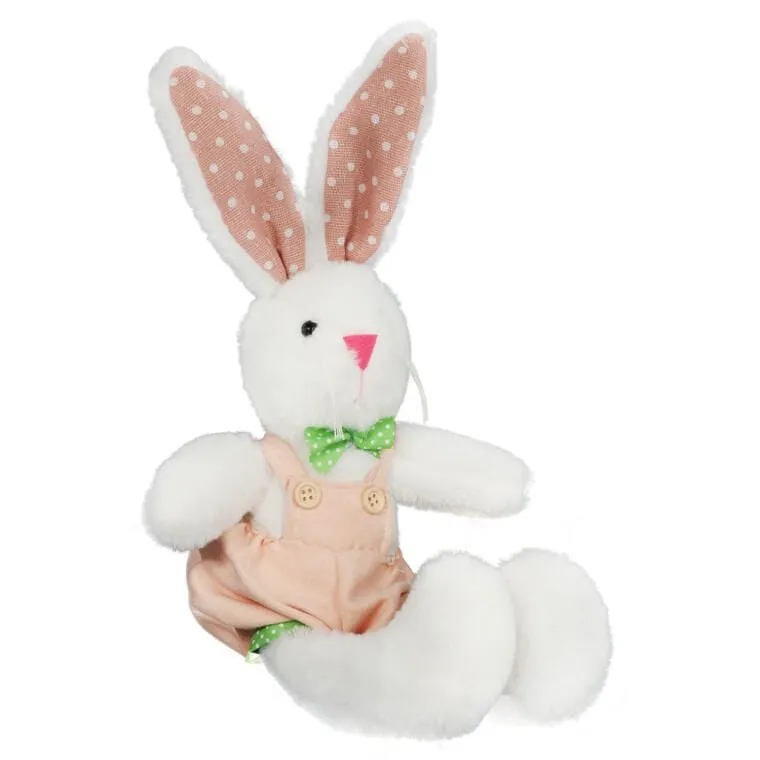 Zając Pluszowy Figurka Siedząca 26 cm
