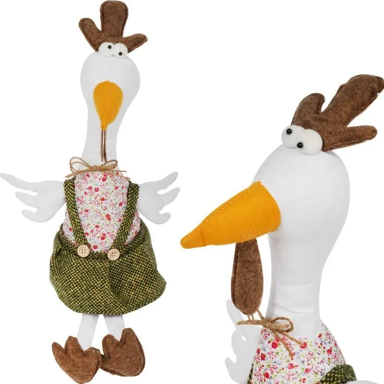 Kogut W Sukience Figurka Siedząca 38 cm