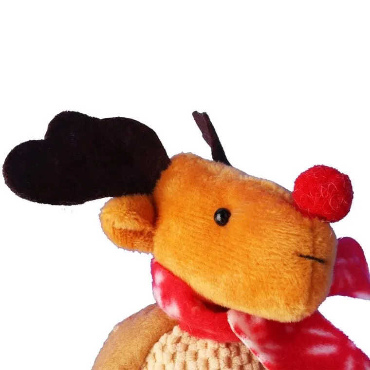 Ozdoba Bożonarodzeniowa Figurka RENIFER Ze Zwisającymi Nogami 22 cm