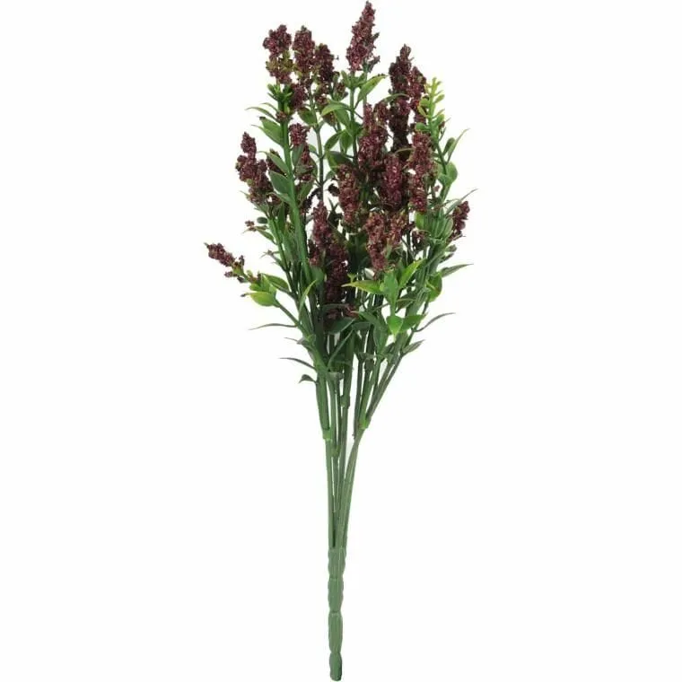 Bukiet 5 Gałązek Tawułki 28 cm Kolor - Brązowy