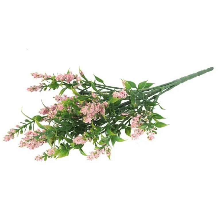 Bukiet 5 Gałązek Tawułki 28 cm Kolor Róźowy
