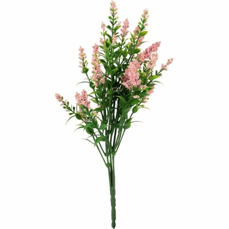 Bukiet 5 Gałązek Tawułki 28 cm Kolor Róźowy
