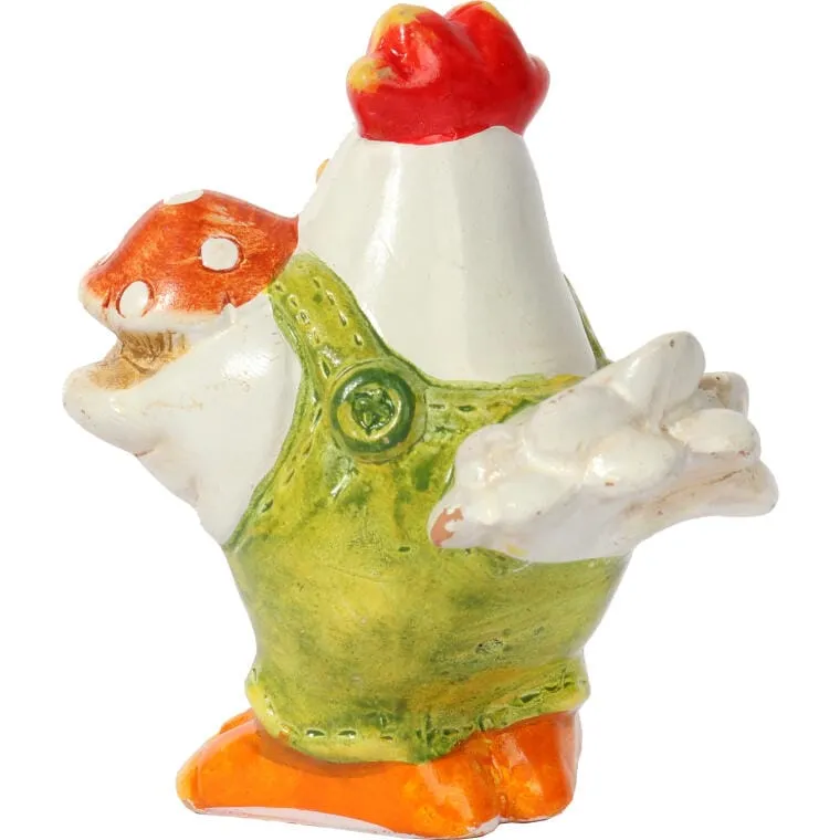 Kura Ceramiczna Figurka Wielkanocna 11 cm