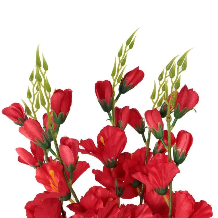 Bukiet 5 Czerwonych Gladioli O Wysokości 60 cm