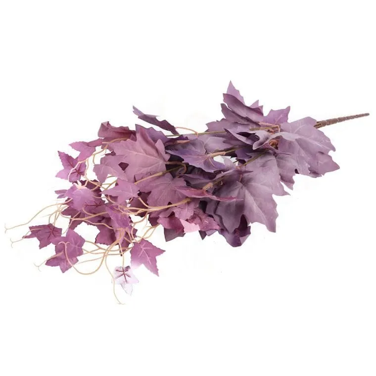 Bluszcz Bukiet 7 Gałązek 63 cm Kolor - Fioletowy