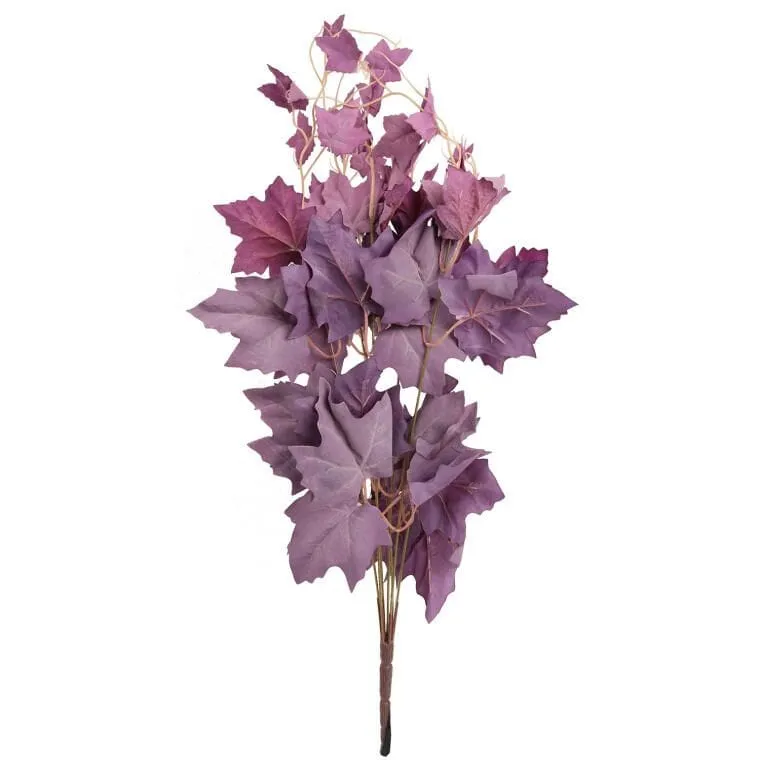 Bluszcz Bukiet 7 Gałązek 63 cm Kolor - Fioletowy