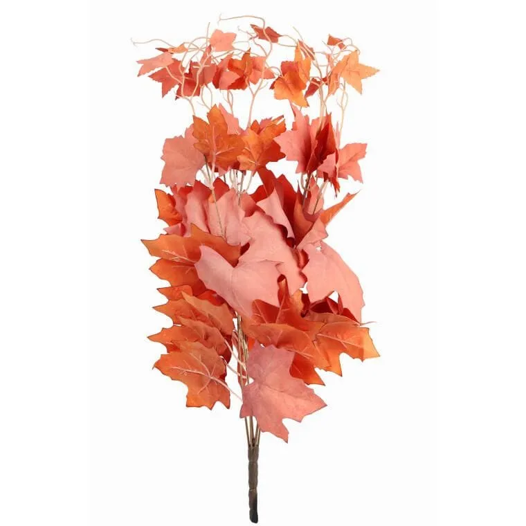 Bluszcz Bukiet 7 Gałązek 63 cm Kolor Łososiowy