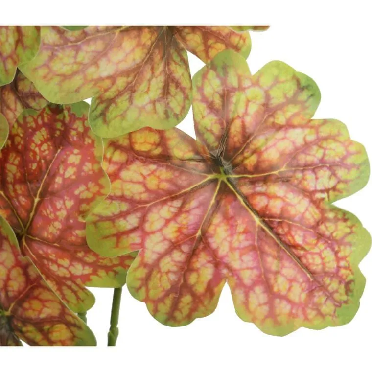 Caladium Gałązka Liści Ozdobnych 82 cm Kolor - Czerwony