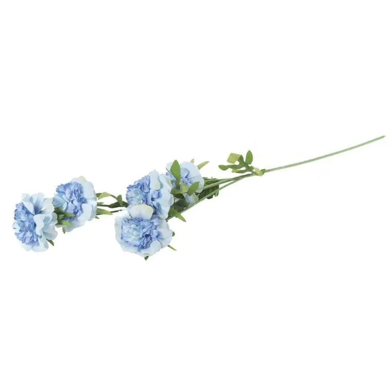 Gałązka 5 Piwonii 76 cm Kolor - Niebieski