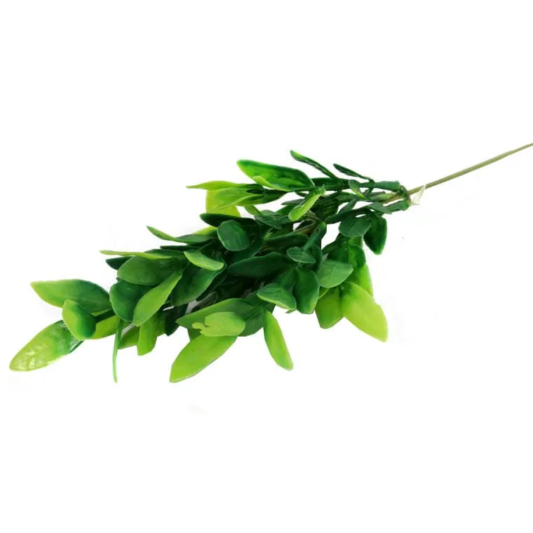Gałązka Sztucznego Bukszpanu 55cm - Zielona