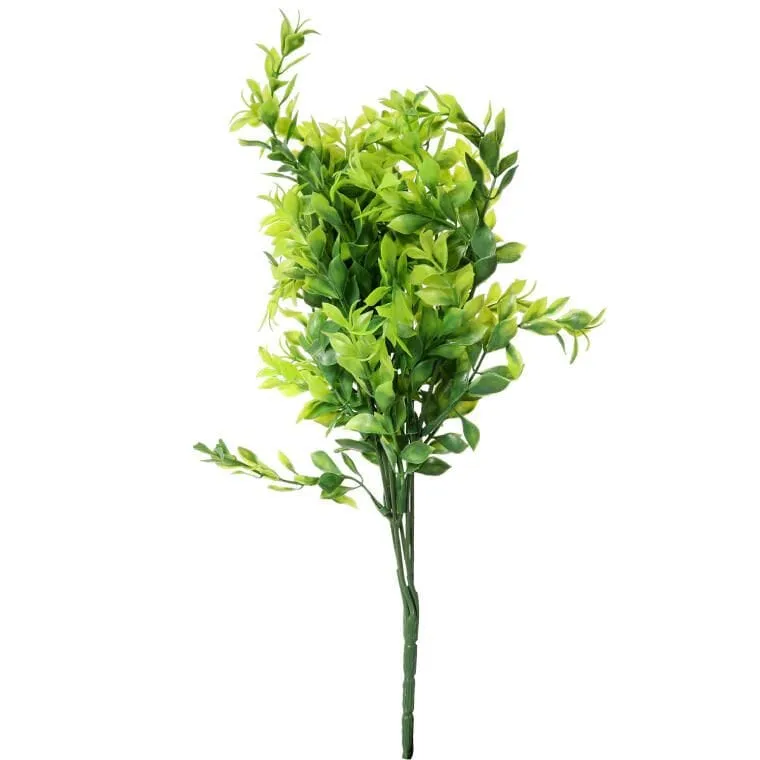 Bukiet 7 Gałązek Bukszpanu 36 cm Kolor - Zielony