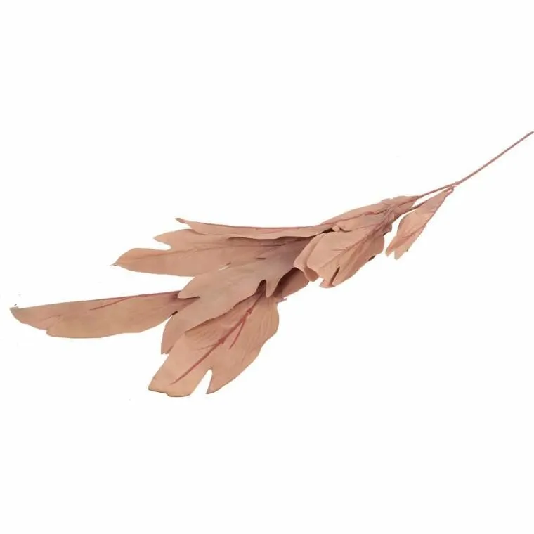 Gałązka Liści Ozdobnych 112 cm Kolor - Brązowy