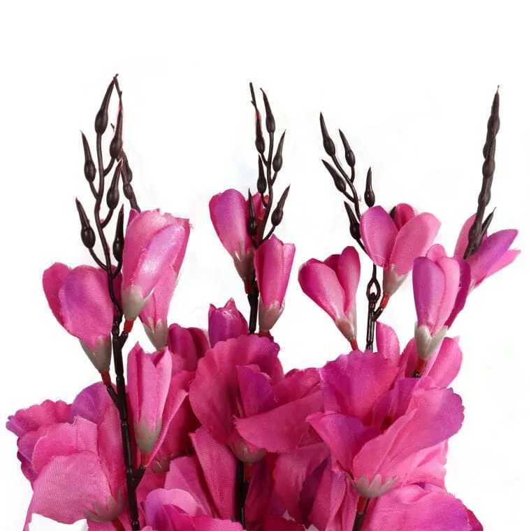 Bukiet 5 Gladioli Ciemno Różowych
