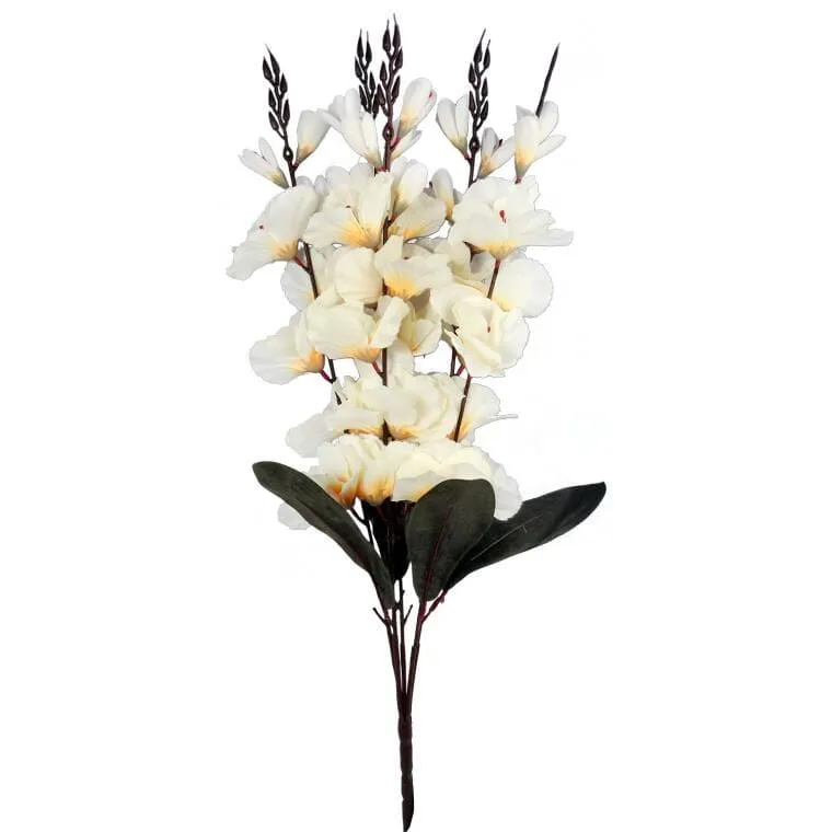 Bukiet 5 Gladioli Kremowych