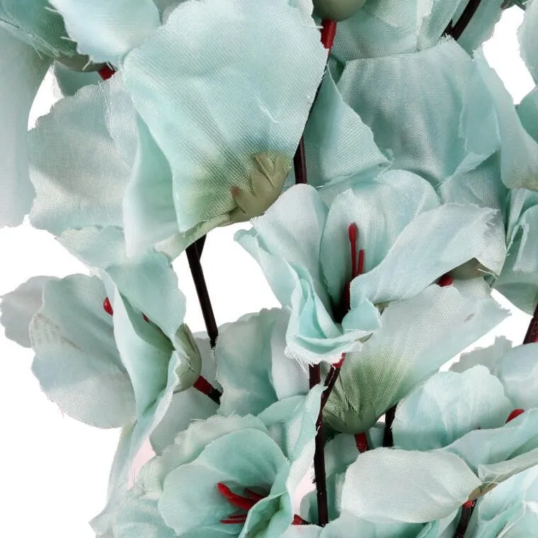 Sztuczny Bukiet 5 Gladioli W Kolorze Miętowym - Wysokiej Jakości Dekoracja O Wysokości 65cm