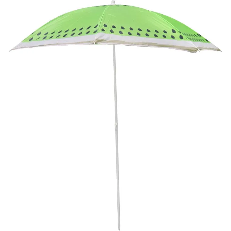 Rozkładany Parasol Plażowy/Ogrodowy 180 cm Z Motywem Kiwi I Regulacją Wysokości