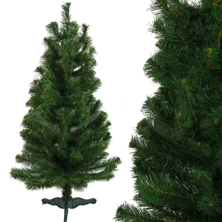 Sztuczna Choinka 90 cm, Polska Produkcja, Najwyższa Jakość - Zielona
