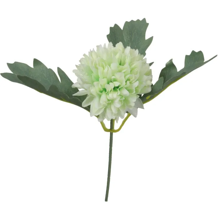 Sztuczna Gałązka Podwójnego Czosnku W Kolorze Zielonym O Długości 57 cm
