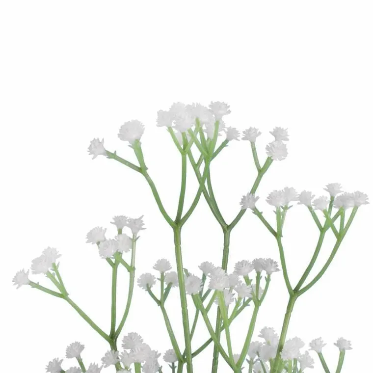 Gałązka Gipsówki 62 cm Kolor - Biały