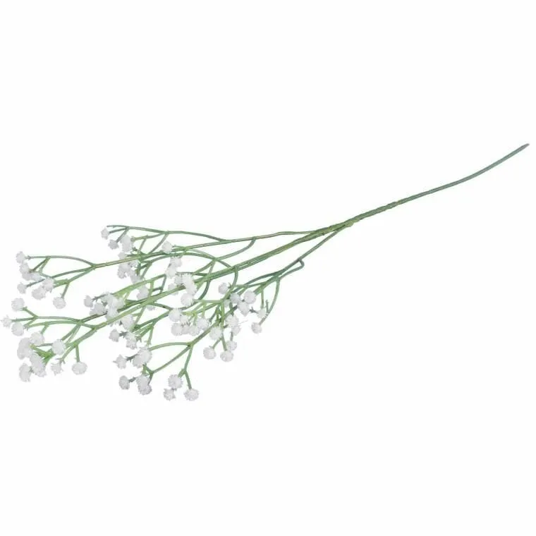 Gałązka Gipsówki 62 cm Kolor - Biały