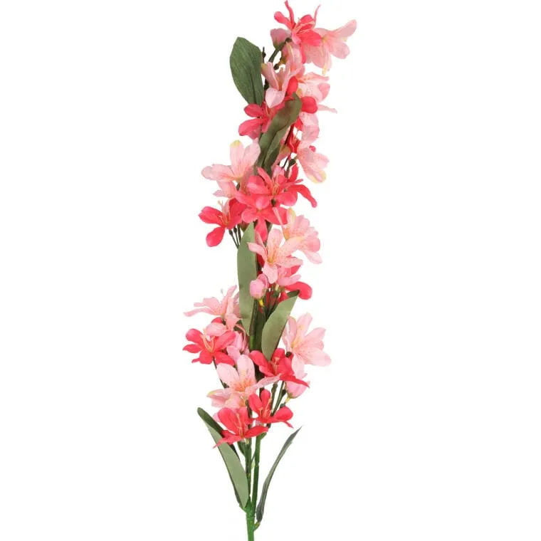 Gałązka Z 5 Różowymi Azaliami O Długości 90 cm