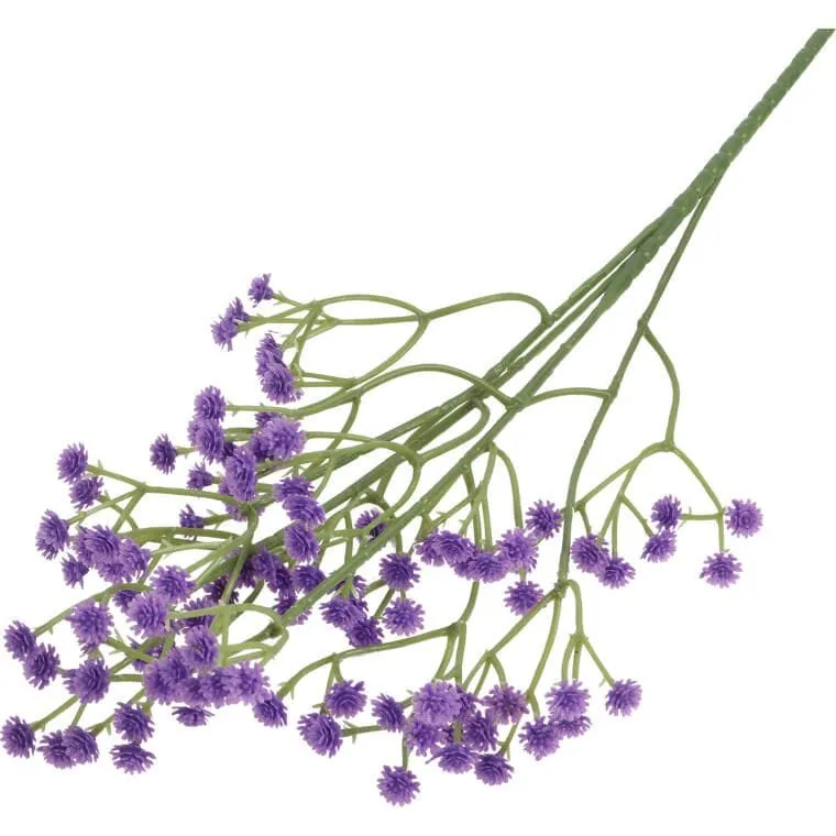 Gipsówka Gałązka Kolor 60 cm - Fioletowy