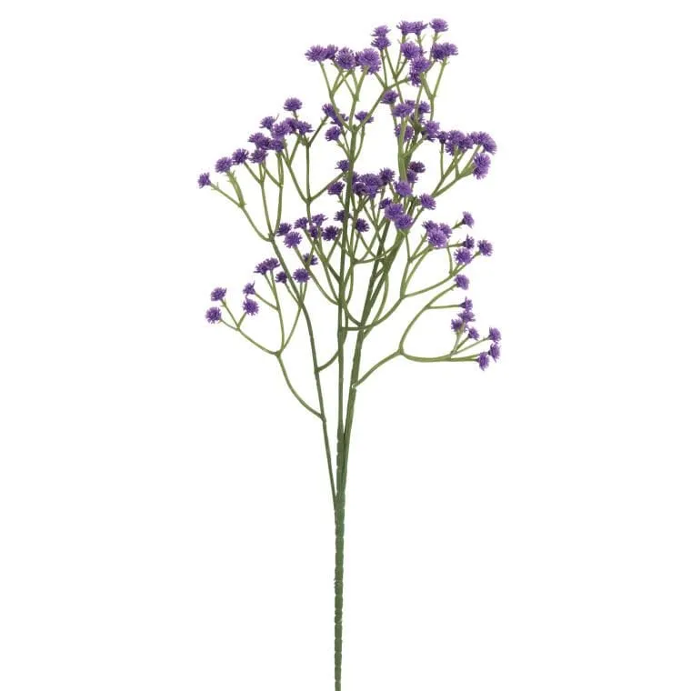 Gipsówka Gałązka Kolor 60 cm - Fioletowy