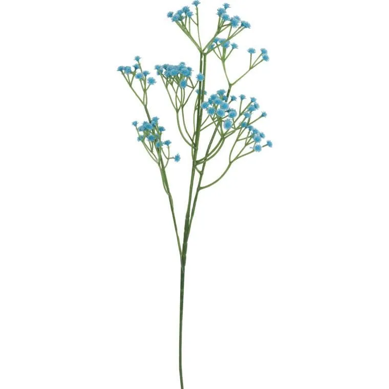 Gipsówka Gałązka Kolor 60 cm - Niebieski