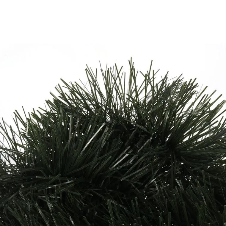 Zielony Łańcuch Choinkowy, Średnica 10 cm, Długość 2,8 m, Ciemno Zielony, Polski