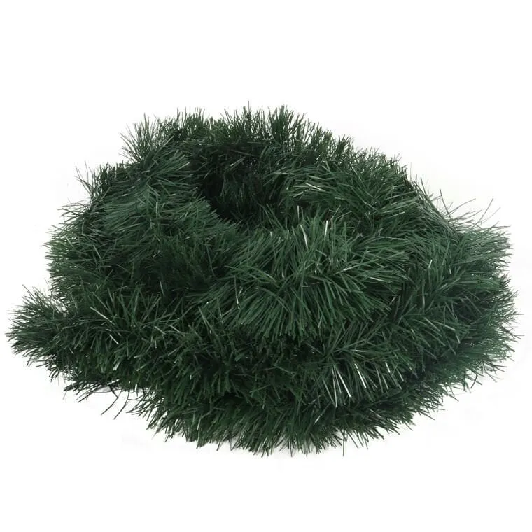 Łańcuch Choinkowy, Średnica 10 cm, Długość 2,8 m, Produkt Polski - Zielony