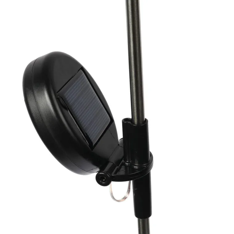 Zestaw 2X Lampa Ogrodowa LED Solarna 24.5 cm Wbijana